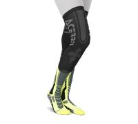 Acerbis 0021693.313.063 X-Leg Pro Socks, negro/amarillo, pequeño/mediano