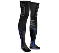 Calcetines Acerbis X-Leg Pro, negro/azul, S/M