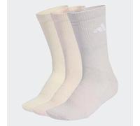 Calcetines acolchados de media pantorrilla adidas, rosa, beige y violeta, lote de 3 40/42