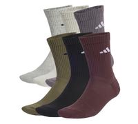 adidas Calcetines acolchados unisex, paquete de 6 pares, 4.5