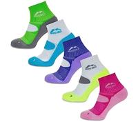 Calcetines acolchonados para mujer, edición limitada, 5 pares, de More Mile, mujer, color mixto, tamaño 5-8 shoe