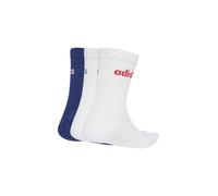 Calcetines adidas c lin crew 3p infantil azul oscuro / blanco / b 43 - 45