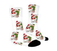 Calcetines Adolescentes Chico - Calcetines Infantiles con Divertidos Diseños De Hielo De 7 A 12 Años Calcetines Suaves De Media Caña con Un Bonito Estampado Calcetines Diario (White 7-12 Years)