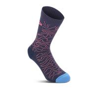 Alpinestars Drop 15 Calcetines, rosa-azul, tamaño M
