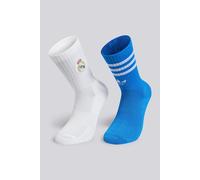 Calcetines Altos Deporte Real Madrid Pack 2 Fútbol talla L