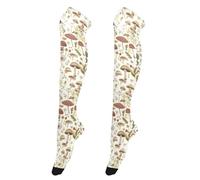 Calcetines altos hasta la rodilla para mujer, a la moda, calcetines altos hasta el muslo, extra largos para novias, novedosos, calcetines altos por encima de la rodilla para bailes, cuentos de hadas