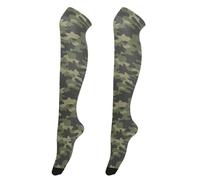 Calcetines altos hasta la rodilla para mujer, a la moda, calcetines altos hasta el muslo, extra largos para novias, novedosos, calcetines altos por encima de la rodilla para bailes, cuentos de hadas