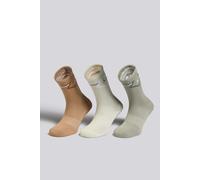 Calcetines Altos Jordan Diamond Pack 3 Niños Taupe talla M