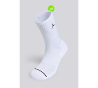 Calcetines Altos Jordan Everyday Pack 6 Blanco talla L