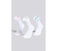 Calcetines Altos Nike Everyday Plus Pack 3 Blancos talla L