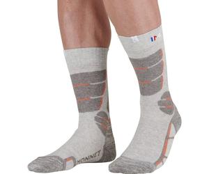 Calcetines altos senderismo Monnet Chaussette Trek Lin Haute (GRIS OCRE)