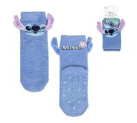 Calcetines Antideslizantes 3D diseño Stitich talla 30-35 Cómodos y Suaves - Calcetines con Estilo Único y Licencia Oficial