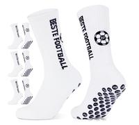 Calcetines Antideslizantes Futbol,35-38 39-42 43-46 Calcetines Deportivos Antideslizantes Hombre Mujer & Niños,Medias Futbol Transpirable Football Socks (FR/ES, Números, 39, 42, Regular, Regular)