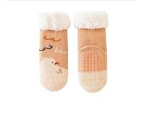 Calcetines Antideslizantes NiñA Invierno,Calcetines Tipo Pantuflas para Bebé Rends Calcetines NavideñOs Suaves para NiñOs PequeñOs Calcetines CáLidos De VellóN Que No Son De Invierno