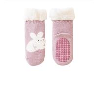 Calcetines Antideslizantes NiñA Invierno,Calcetines Tipo Pantuflas para Bebé Rends Calcetines NavideñOs Suaves para NiñOs PequeñOs Calcetines CáLidos De VellóN Que No Son De Invierno