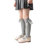 Calcetines Antideslizantes NiñO-Calcetines NiñA Altos Calcetines De Media Pantorrilla para NiñAs, Coloridos, Largos, Informales, Suaves, EláSticos, CóModos, para Uso Diario, Antideslizantes,