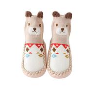 Calcetines antideslizantes para bebé de 0 a 3 meses, divertidos calcetines para gatear, zapatillas para niños, zapatillas de senderismo, zapatos térmicos, zapatos de forro polar, zapatos cerrados