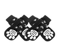 Calcetines antideslizantes para perros de interior | Agarres para dedos de perro | Protector de patas de perro ajustable con correa, control de tracción antideslizante para en interiores en suelos