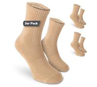Calcetines antimosquitos Safersox, 3 Pares, Beige, 47-50