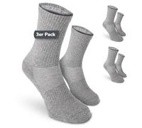 Calcetines antimosquitos Safersox, 3 Pares, Gris jaspeado, 39-42