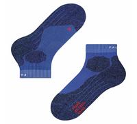 FALKE RU Trail M So hilo funcional antiampollas 1 par, Calcetines para correr Hombre, Azul Athletic Blue 6451, 42-43