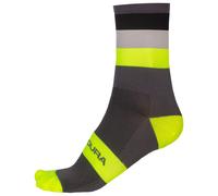 ENDURA Bandwidth Ciclismo Calcetines para Hombre, Hi-Viz Yellow, S