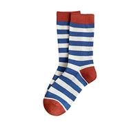 Calcetines blancos para mujer, para otoño e invierno, a rayas, bordados, con letras, L, Altoa única