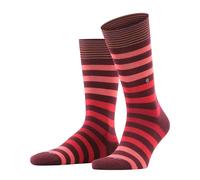 Calcetines Burlington Para Hombre - Blackpool, Algodón, Rayas, Logo, Talla Única