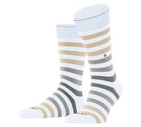 Calcetines Burlington Para Hombre - Blackpool, Algodón, Rayas, Logo, Talla Única
