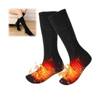 Calcetines Calefactables 2 X 5000mAh Calcetines Recargables con 3 Temperaturas,10H Calentamiento Continuo,Calentadores Pies para Hombres Mujeres, Ideal para y Regalos Invierno