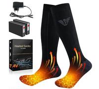 Calcetines Calefactables Hombres Mujeres - 7.4V Bateria Recargables, para Esquiar Acampar Pescar