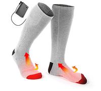 Calcetines Calefactables Unisex Calcetines calefaccionados Calcetines Calefactados de Pie Recargable Calcetines Térmicos Eléctricos Baterías en Esquí de Invierno para Esquí Senderismo Pesca Cámping