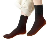 Calcetines calefactores eléctricos,Calcetines calefactores de Invierno - térmicos de Calentamiento rápido Calentador de pies a Prueba de frío | térmicos USB Transpirables para se