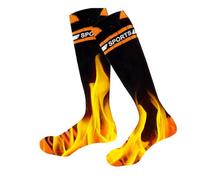 Calcetines calentados Hombre Mujer - Calcetines térmicos lavables, ajustes de calor | Calcetines eléctricos alimentados por batería, para aventuras al aire libre en motociclismo, comodidad para los