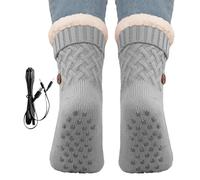Calcetines Calentados para Hombres Antideslizante Ergonómica Calentadora