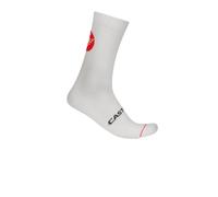 Calcetines Castelli Entrata 18 Blanco, Talla 2XL