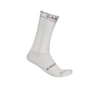 Calcetines Castelli Fast Feet 4 Blanco, Talla L/XL