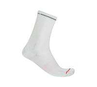 Calcetines Castelli Premio Evo 18 Blanco, Talla L/XL