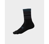Calcetines Ciclismo Q-SKIN 16CM ALE' SCANNER Negro-Azul