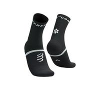 Calcetines de running compressport pro marathon v2.0 negro/blanco 35 - 38