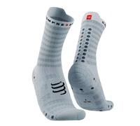 Compressport calcetines Pro Racing V 4.0 Ultralight Run High I Blanco