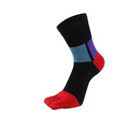 Calcetines Con Dedos 5 pares de calcetines con dedos del pie for hombre Otoño Invierno calcetines gruesos de algodón cálidos absorbentes del sudor Happy Sport calcetines de 5 dedos for hombre(5 pairs