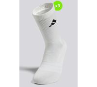 Calcetines Cortos adidas Sportswear Crew Pack 3 Blancos talla M