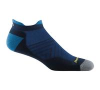 Calcetines cortos de hombre Darn Tough Run No Show Tab Ultra-Lightweight With Cushion Talla de calcetines: 43-45 / Color: azul oscuro