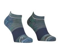 Calcetines cortos de hombre Ortovox Alpine Low Socks M Talla de calcetines: 39-41 / Color: azul/verde