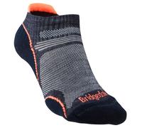 Calcetines cortos de mujer Bridgedale Hike UL T2 MP Low Women's Talla de calcetines: 38-40 / Color: gris/naranja