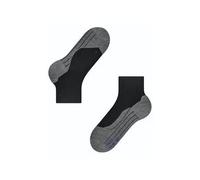 FALKE TK5 Wander Cool Short W Sso lyocell hilo funcional antiampollas finos 1 par, Calcetines para senderismo Mujer, Negro Black-Mix 3010, 35-36