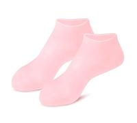 Calcetines cortos de silicona de gel suave, antideslizantes, hidratantes, para reparar pies secos, talón agrietado, calcetines de pedicura