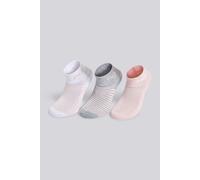 Calcetines Cortos Deporte Fila Pack 3 Mujer Rosas talla T.U.