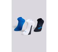 PUMA Kids Bwt Quarter Calcetín, azul marino/blanco/azul fuerte, 31-34 Unisex niños